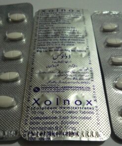 Buy Xolnox (Zolpidem Hemitartrate) 10mg Online